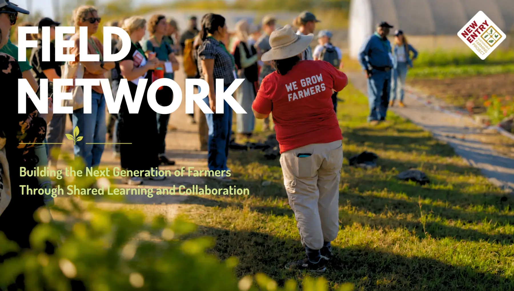 FIELD Network participants learning together on a farm