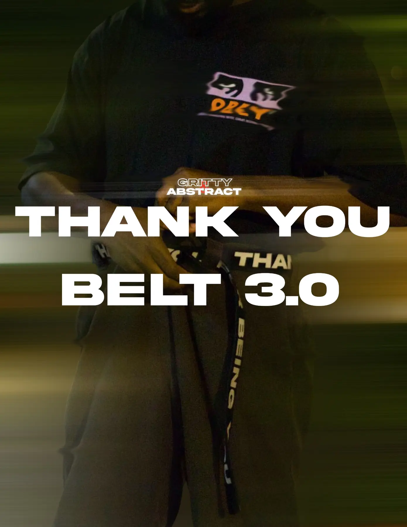 THANK YOU BELT 3.0 campaign product flyer