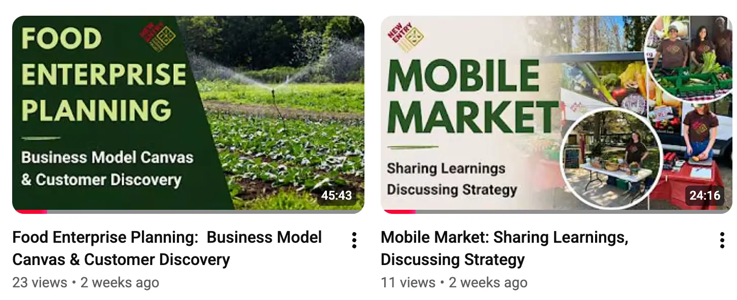 Two FIELD Network webinar videos published on YouTube